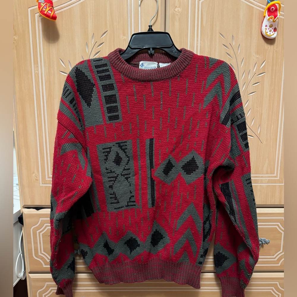 80’s bronzini knitwear crewneck